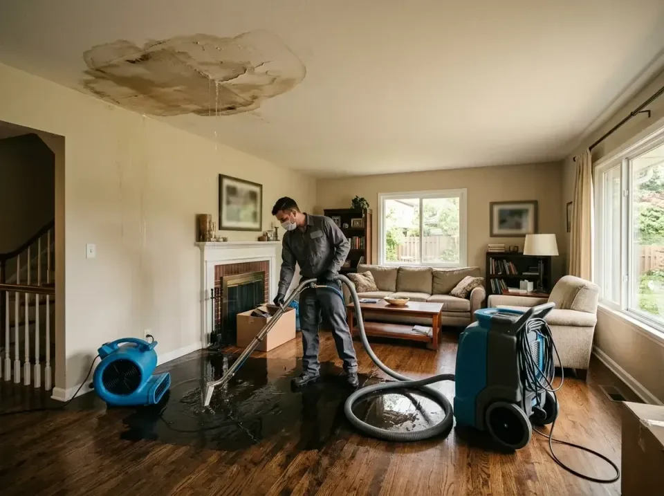 attic-pipe-burst-ceiling-drip-008 — frequently asked questions, Water Damage Restoration & Carpet Care in Wasco, CA